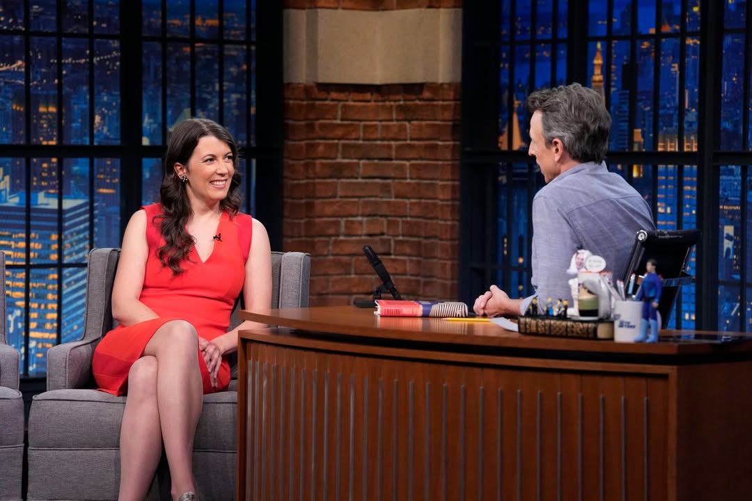 Мария Рева на шоу Late Night with Seth Meyers